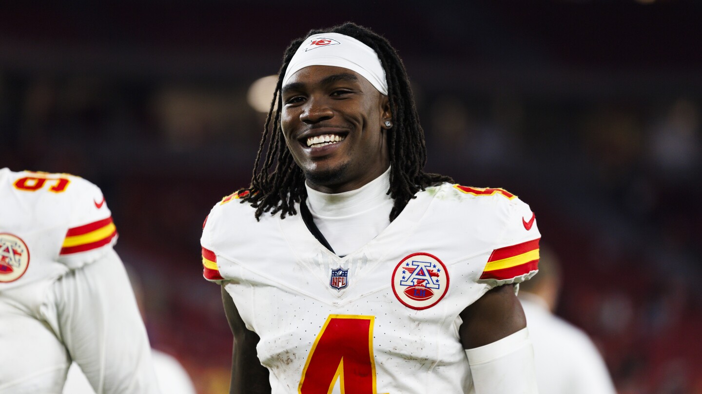 Featured image for "Chiefs' Rashee Rice and Clyde Edwards-Helaire Limited in Super Bowl LVIII Practice"