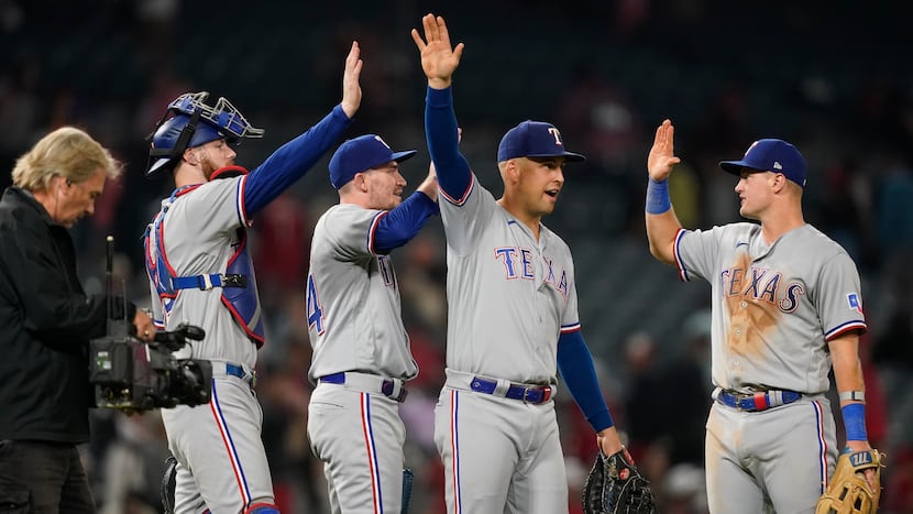 Featured image for "Rangers' Homer Barrage Propels 6th Straight Win Against Angels"