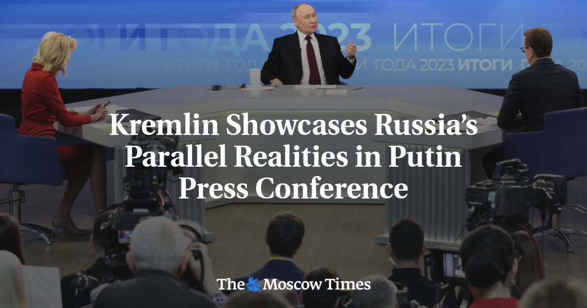 "Putin's Press Conference Reveals Russia's Parallel Realities and Confidence in Ukraine War"