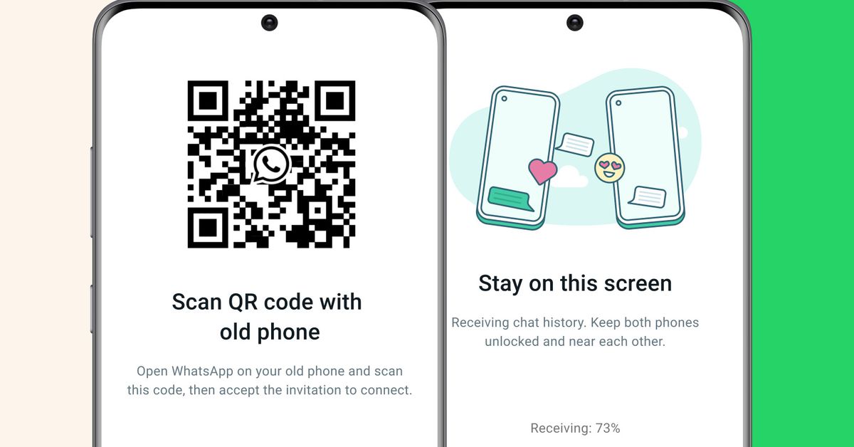 Featured image for WhatsApp simplifies chat history transfer across devices with new QR code feature