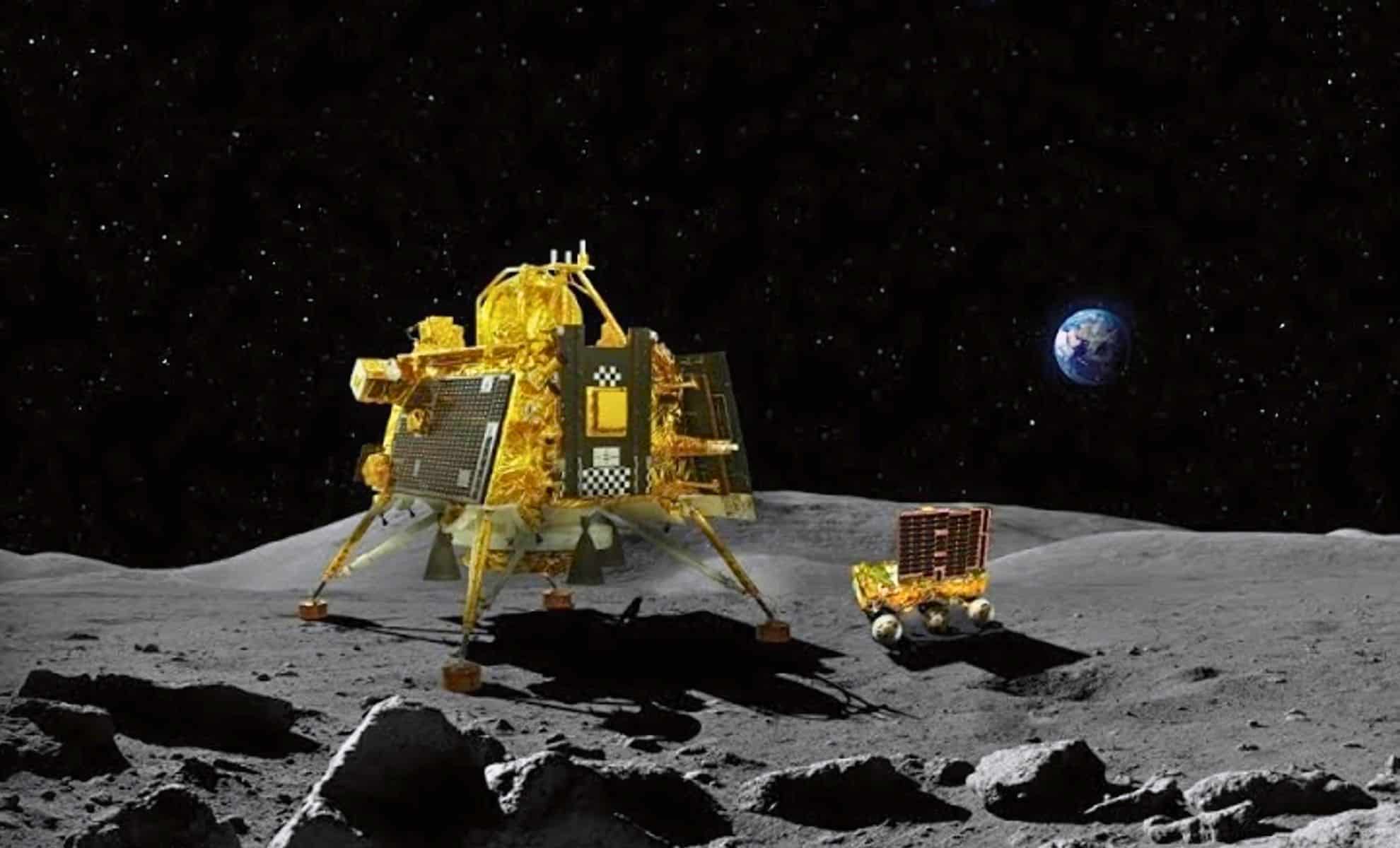 Featured image for India's Rover Uncovers Surprising Moon South Pole Activity