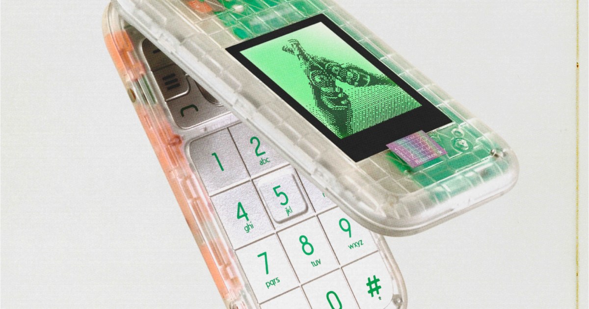 Featured image for "Heineken and HMD Unveil Nostalgic Transparent Flip Phone Collaboration"