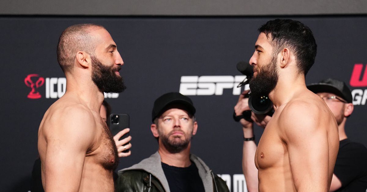 Featured image for "Dolidze vs. Imavov: UFC Vegas 85 Fight Night Predictions and Results"