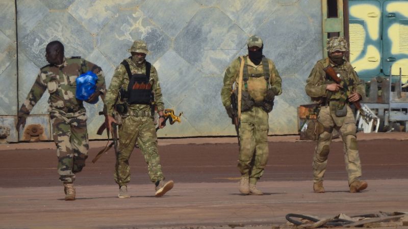 US sanctions Wagner Group in Mali for human rights abuses and arms smuggling.