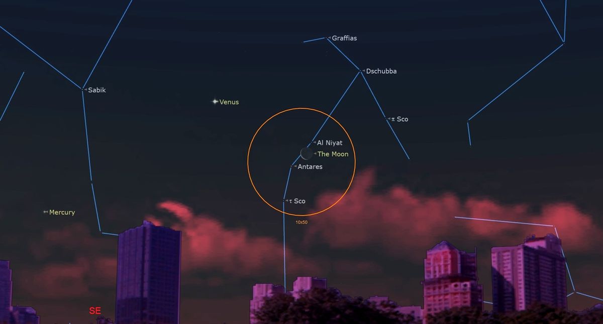 "Antares Eclipse: Witness the Red Supergiant's Moon Transit in January's Sky"