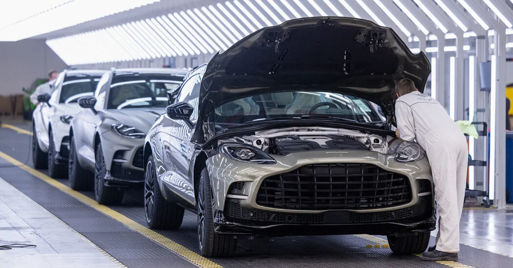 Aston Martin to Trim 20% of Global Workforce as Tariffs Hit Profits
