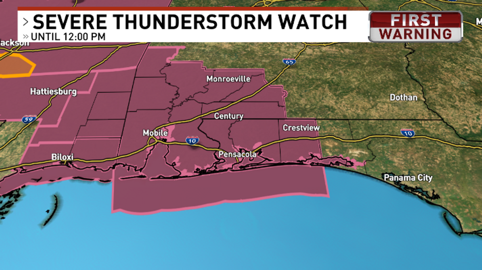 Multiple Severe Thunderstorm Watches and Alerts Issued for the Weekend