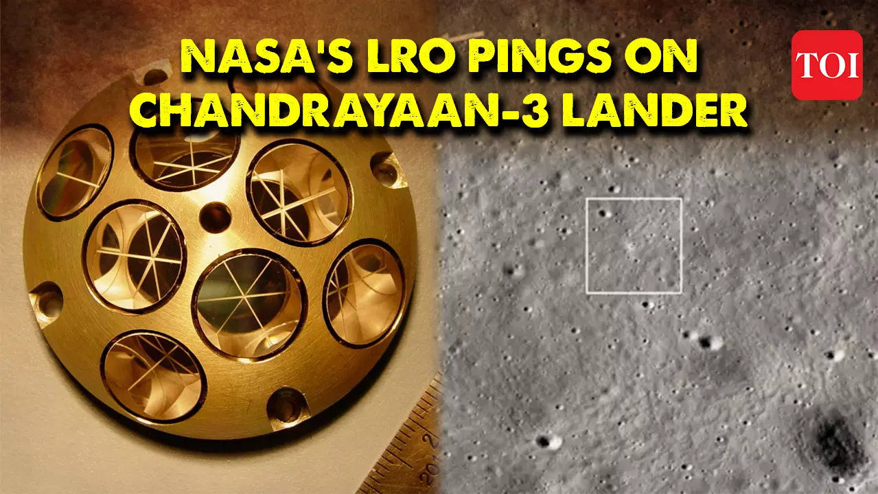 Featured image for NASA's LRO Uses Laser to Locate Chandrayaan-3's Vikram Lander on Moon