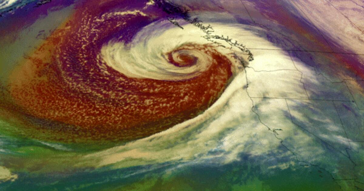 Featured image for Bomb Cyclone and Atmospheric River Batter West Coast with Severe Weather