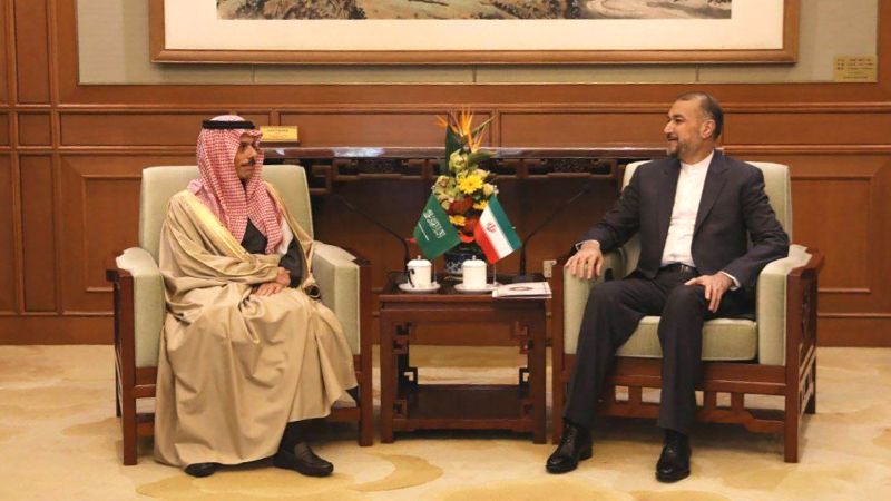 Saudi Arabia and Iran agree to resume diplomatic relations and reopen embassies.