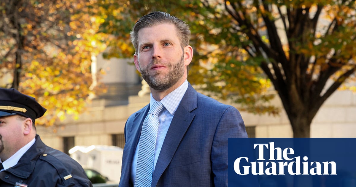 Eric Trump Withdraws Testimony in Father's Civil Fraud Trial