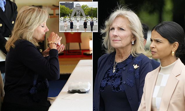 Biden and Jill advocate for teaching atomic bomb history at G-7 summit.