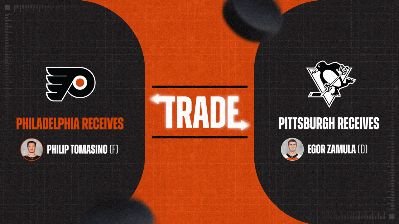 Featured image for Penguins and Flyers Trade Tomasino for Zamula