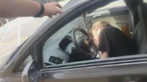 Mother arrested for DUI with infant in car at McDonald's drive-thru.