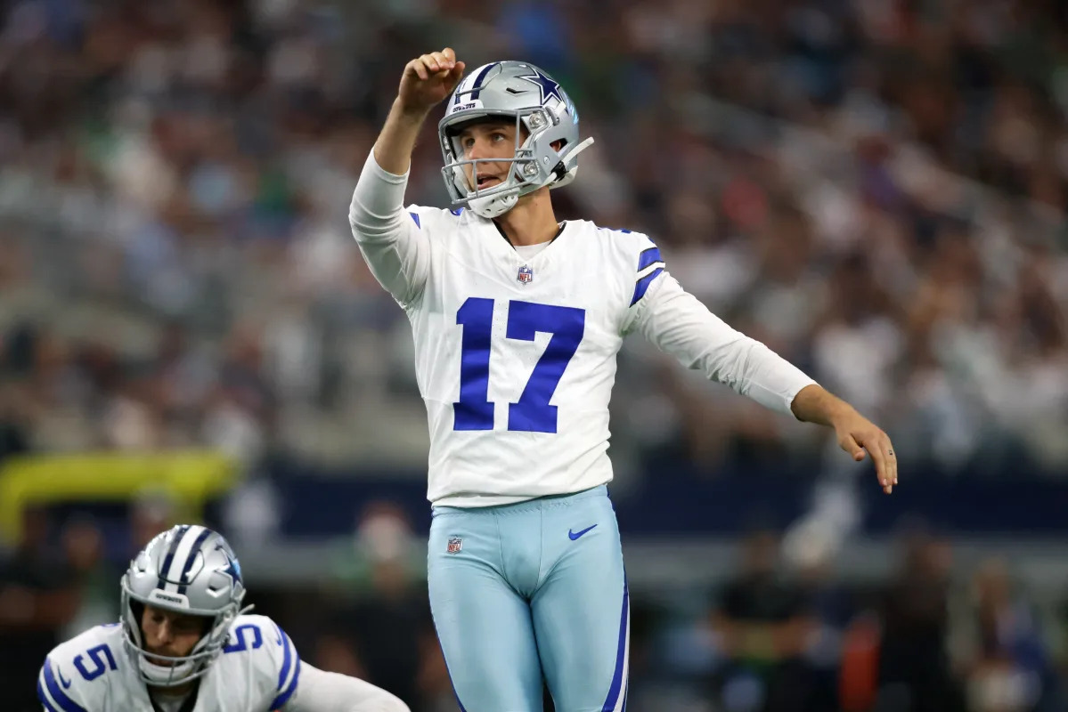 Featured image for "Brandon Aubrey: Cowboys Rookie Kicker Shatters NFL FG Records"