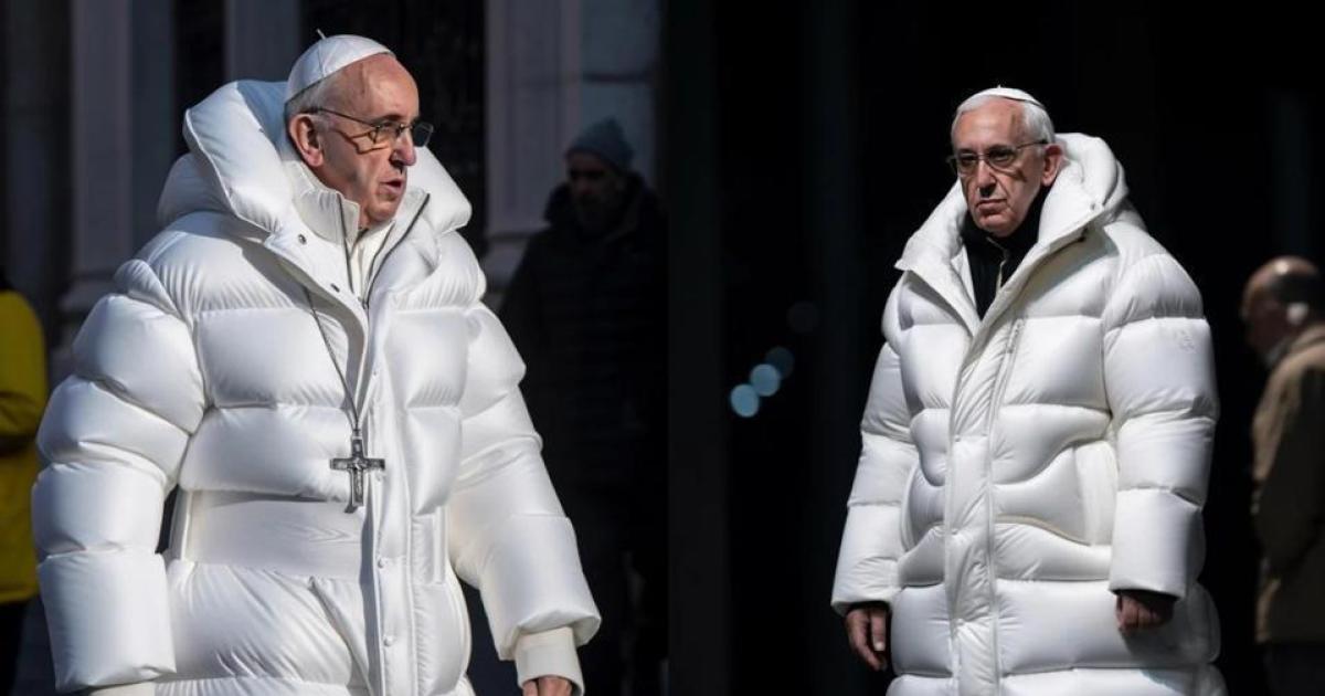 The Perils of AI: Fake Photo of Pope Francis in Puffer Jacket Goes Viral