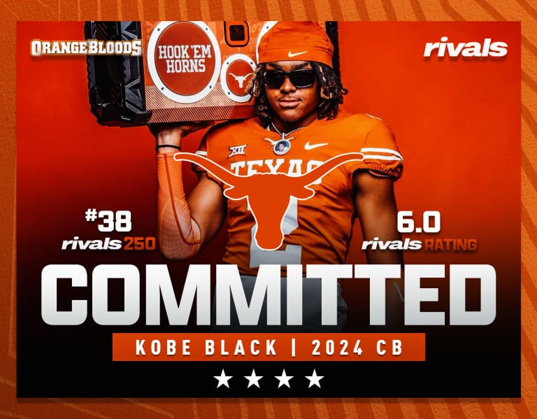 Featured image for Texas Lands Top 2024 Prospect Kobe Black