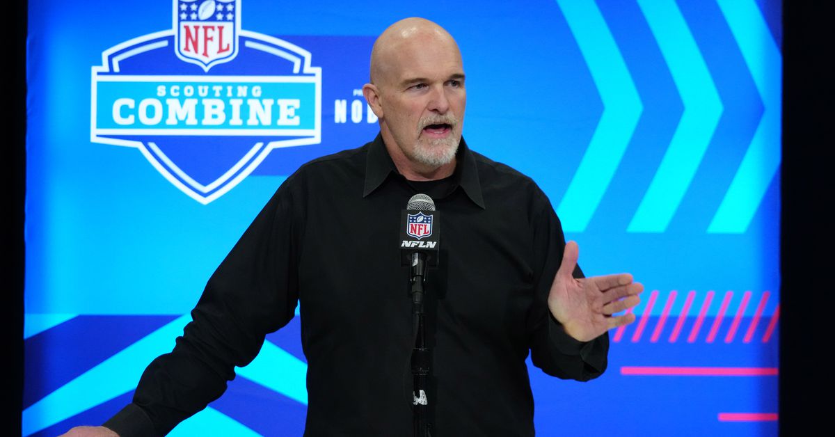 "Commanders' GM Adam Peters Discusses QB Future and Draft Strategy"