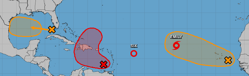 Multiple Tropical Systems Form in the Atlantic Ocean