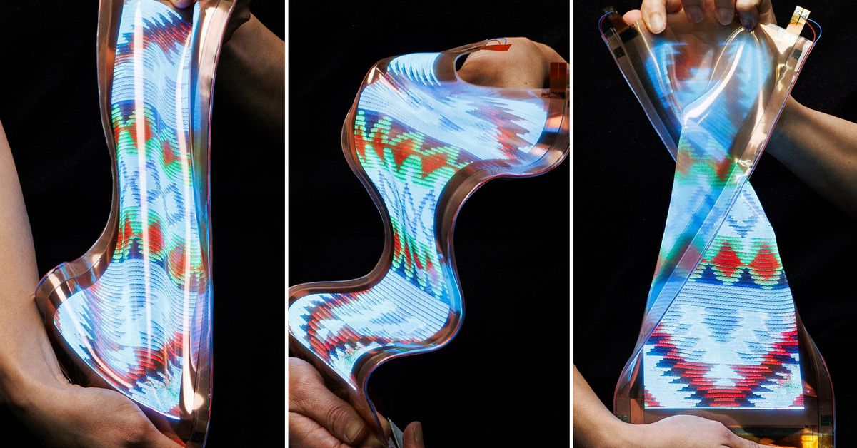 Featured image for LG's Futuristic OLED Screen Stretches 50% for Sci-Fi Applications