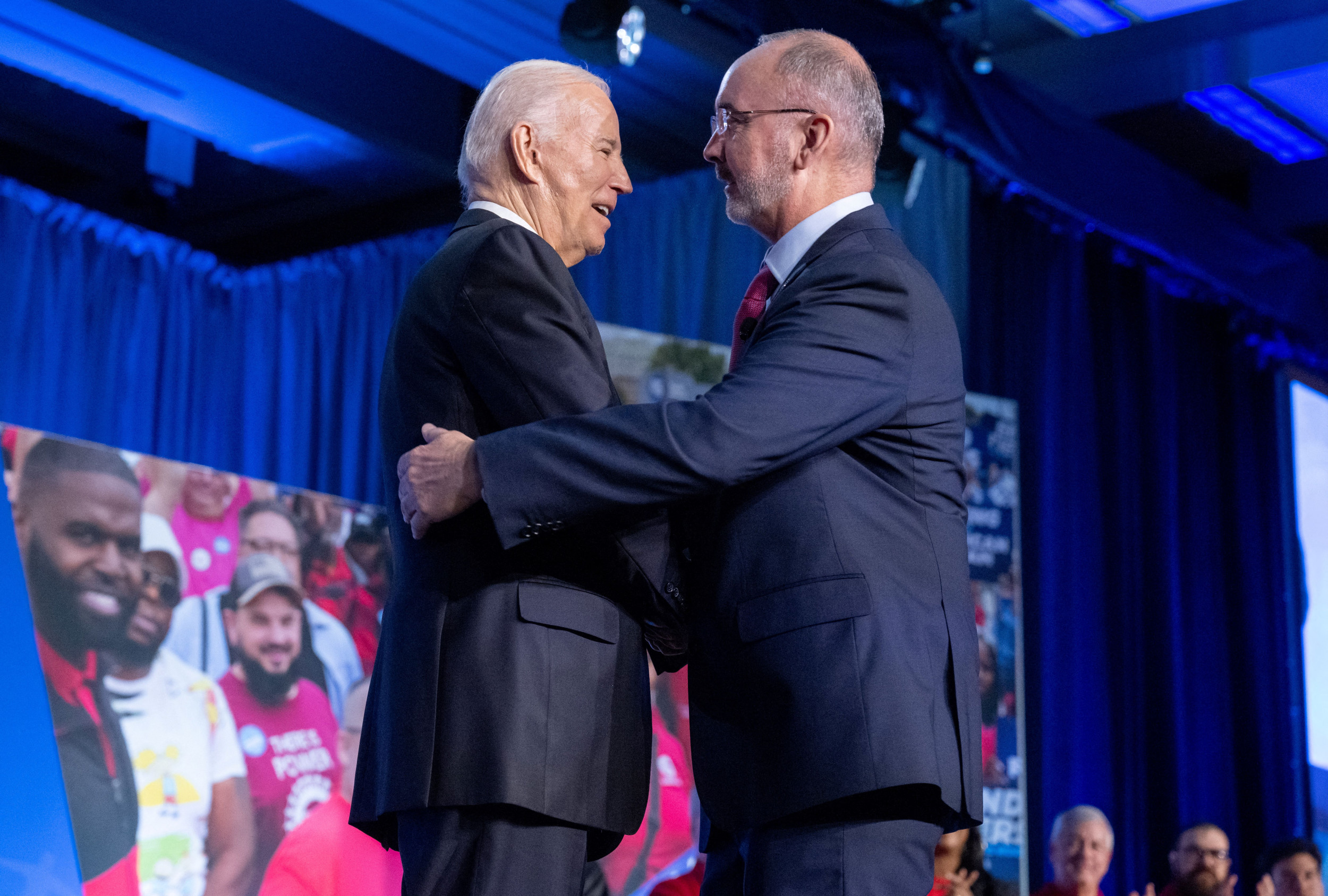 Featured image for "Biden Secures UAW Endorsement, Highlighting Sharp Contrast with Trump"