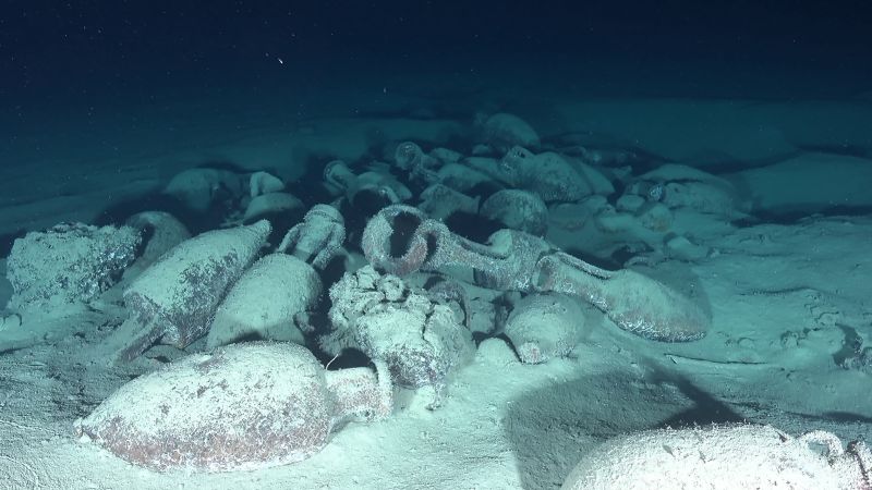 Explorers Discover Ancient Shipwrecks in Mediterranean Waters.