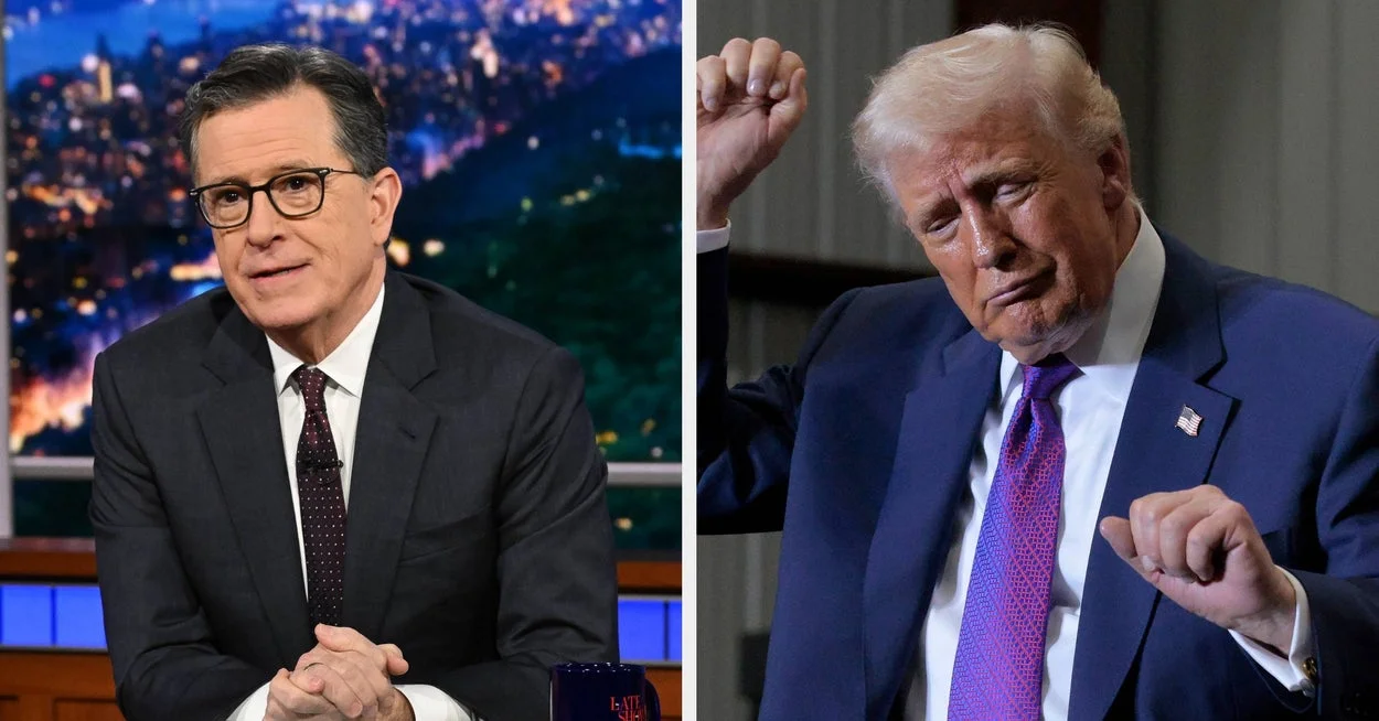 Colbert Roasts Trump's 'Board of Peace,' Igniting Online Mockery