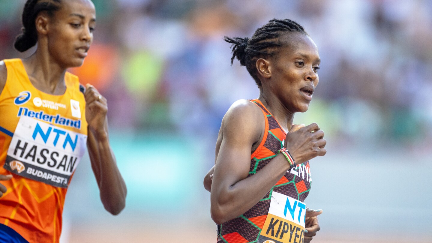 Featured image for Faith Kipyegon Dominates, Secures Third 1500m World Title