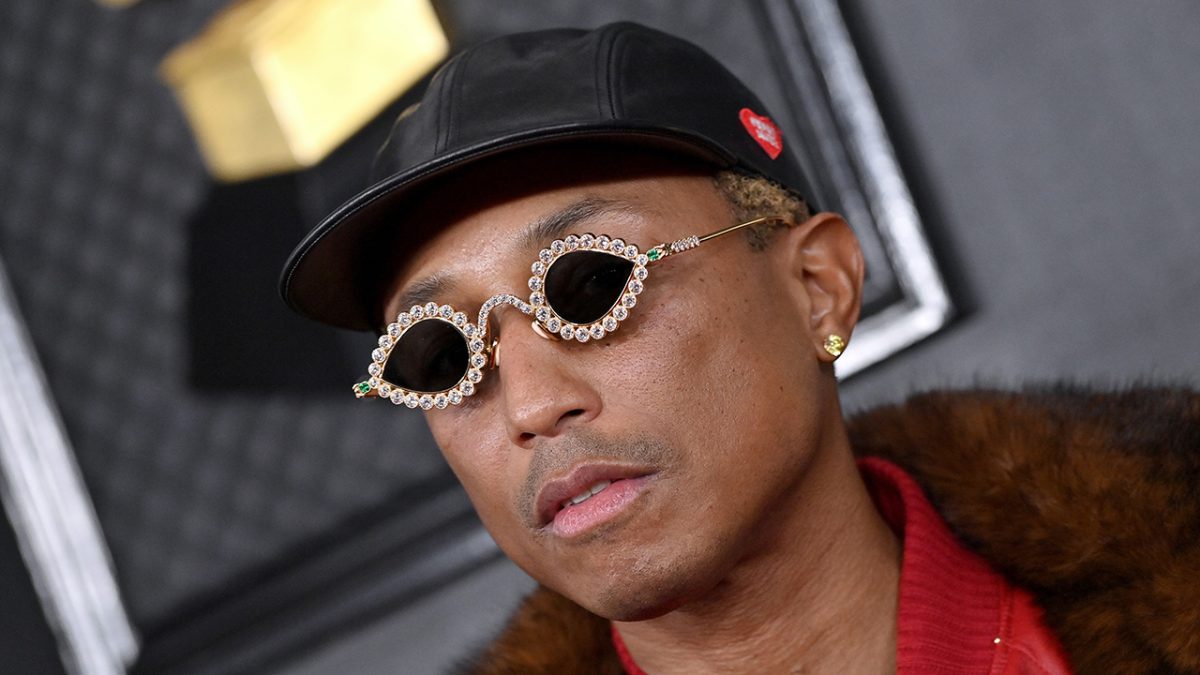 Featured image for Pharrell's Million-Dollar Louis Vuitton Bag Steals the Show at Paris Fashion Week.