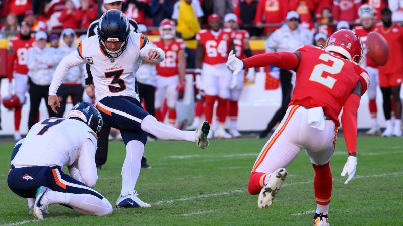 Featured image for Chiefs' Dramatic FG Block Secures Unbeaten Streak Against Broncos