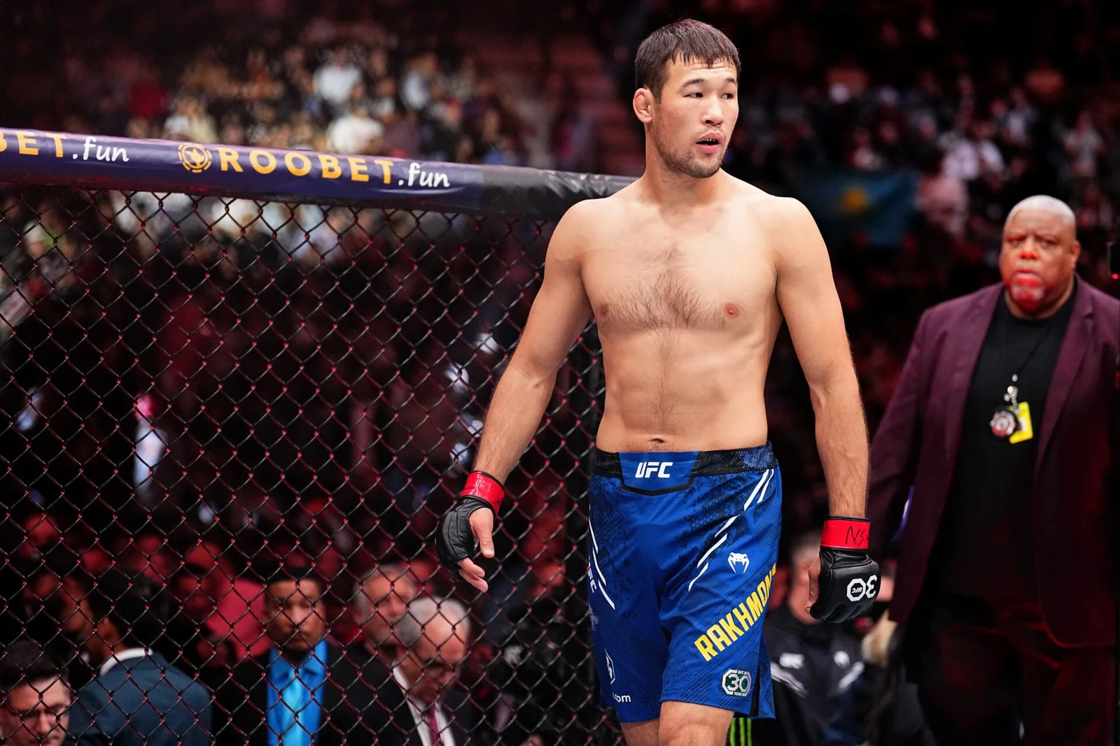 Rakhmonov’s comeback delayed again as knee surgery sidelines undefeated welterweight