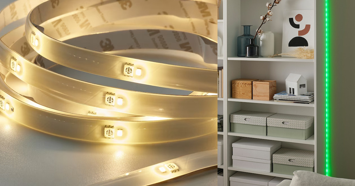 Ikea introduces affordable smart LED strip with Dirigera compatibility