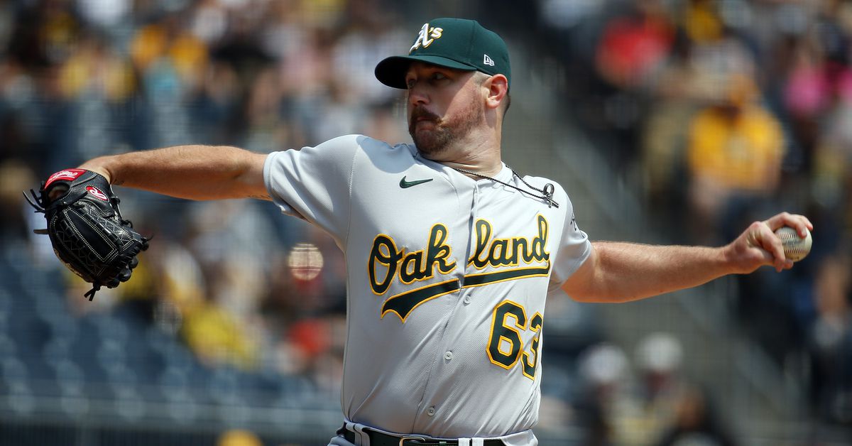 Featured image for Rays and A's battle for series win in MLB matchup.