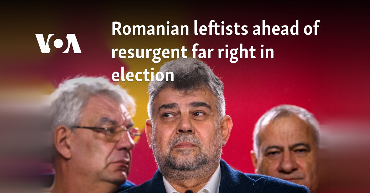 Romania Faces Political Crossroads with Leftist Win and Far-Right Surge