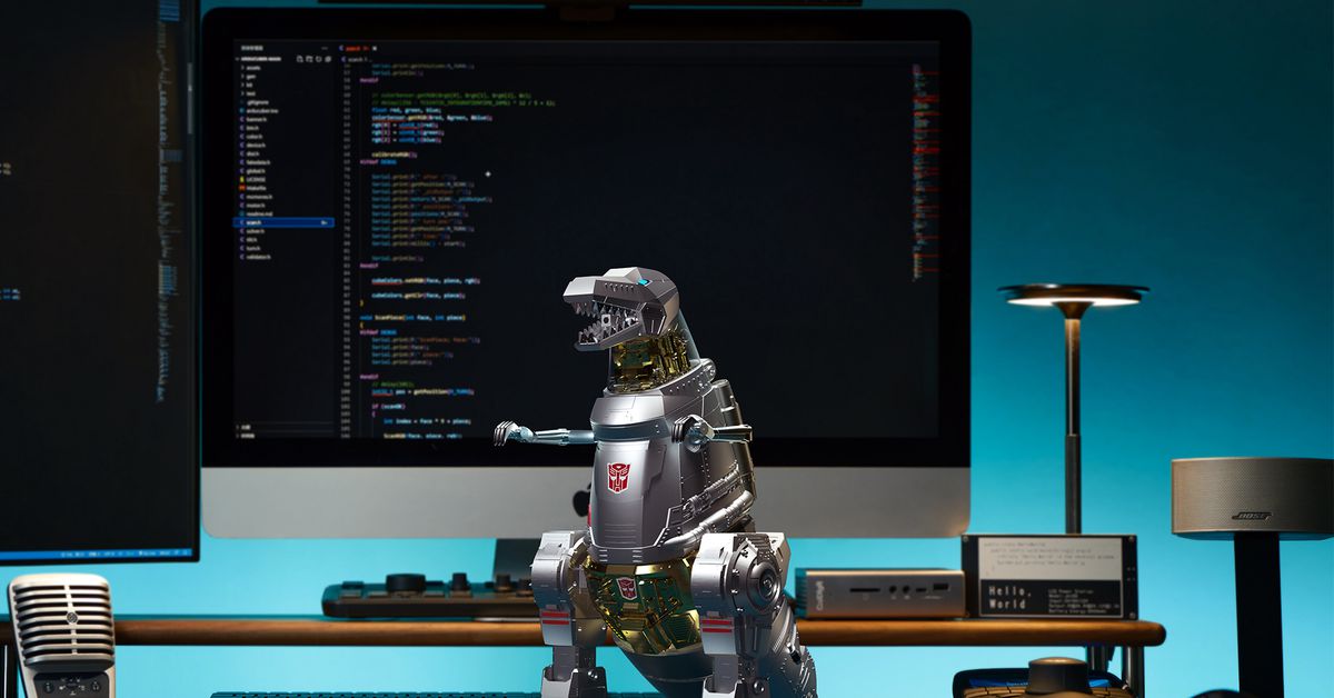 "Revolutionary Transformers Grimlock Robot Auto-Transforms at $1,699"