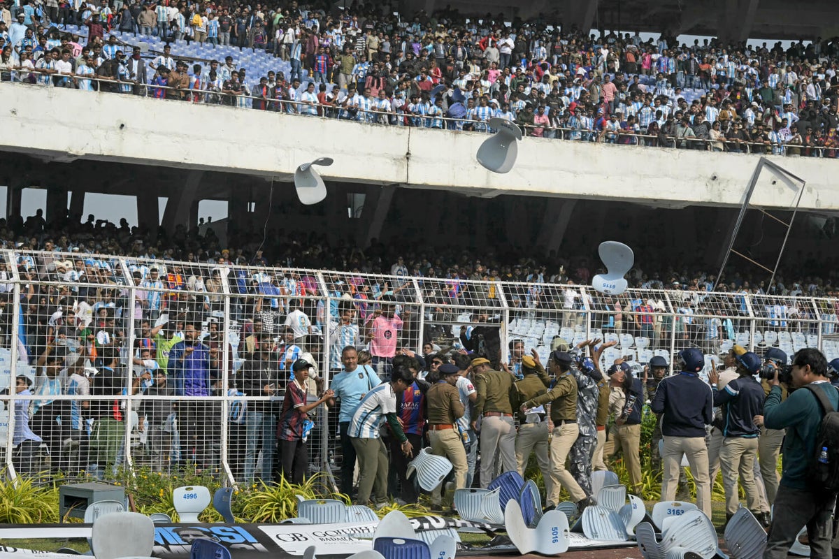 Featured image for Messi's India Tour Marred by Fan Chaos and Security Concerns