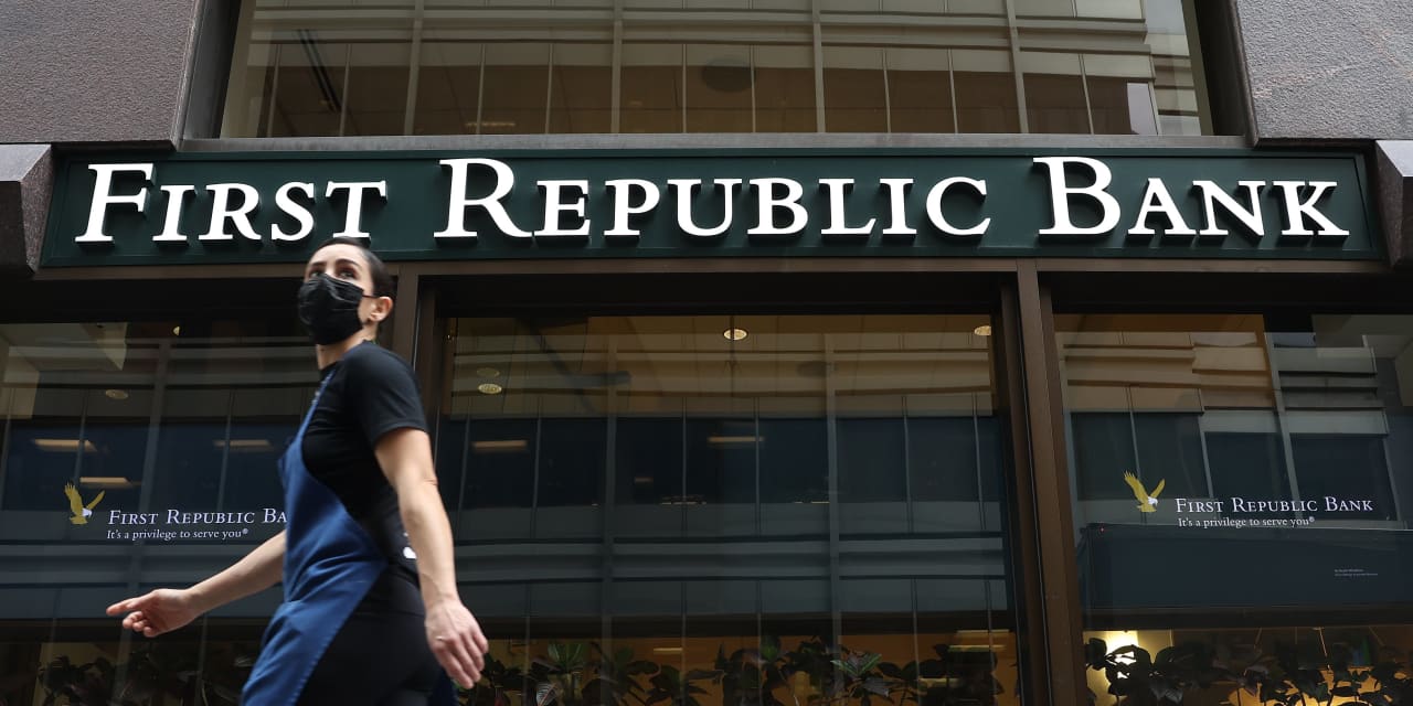 First Republic Bank faces financial turmoil and debt downgrade by Moody's.