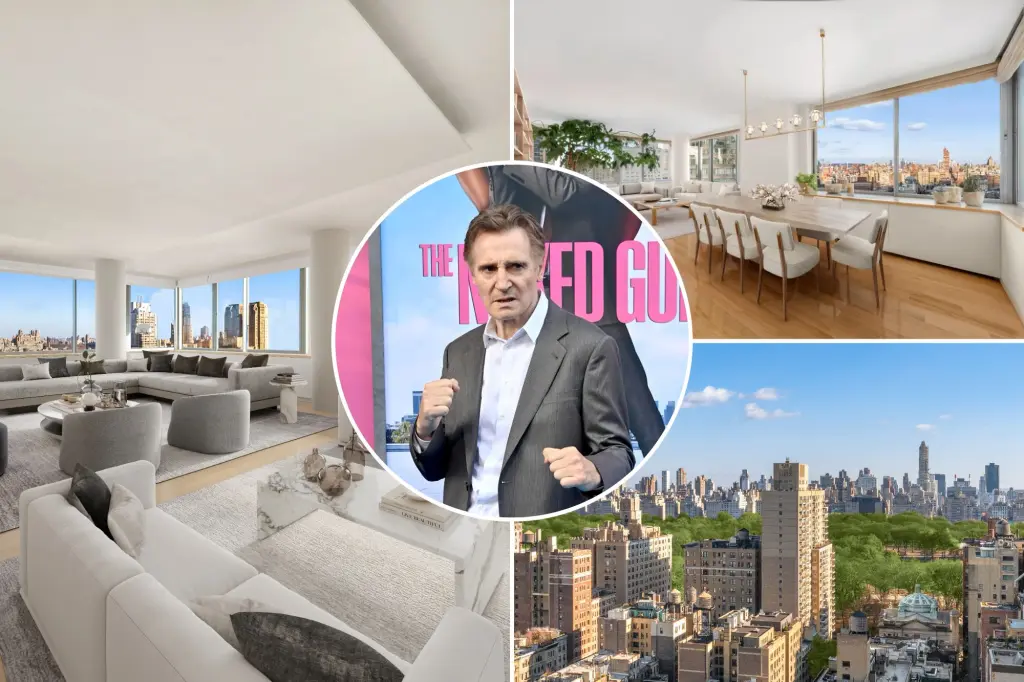 Featured image for Liam Neeson Sells NYC Penthouse Amid Romance with Pamela Anderson