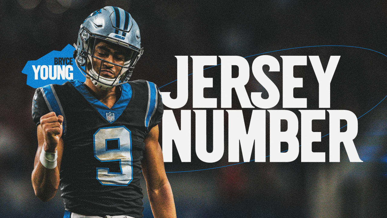 Bryce Young dons No. 9 for Panthers after being drafted first overall.