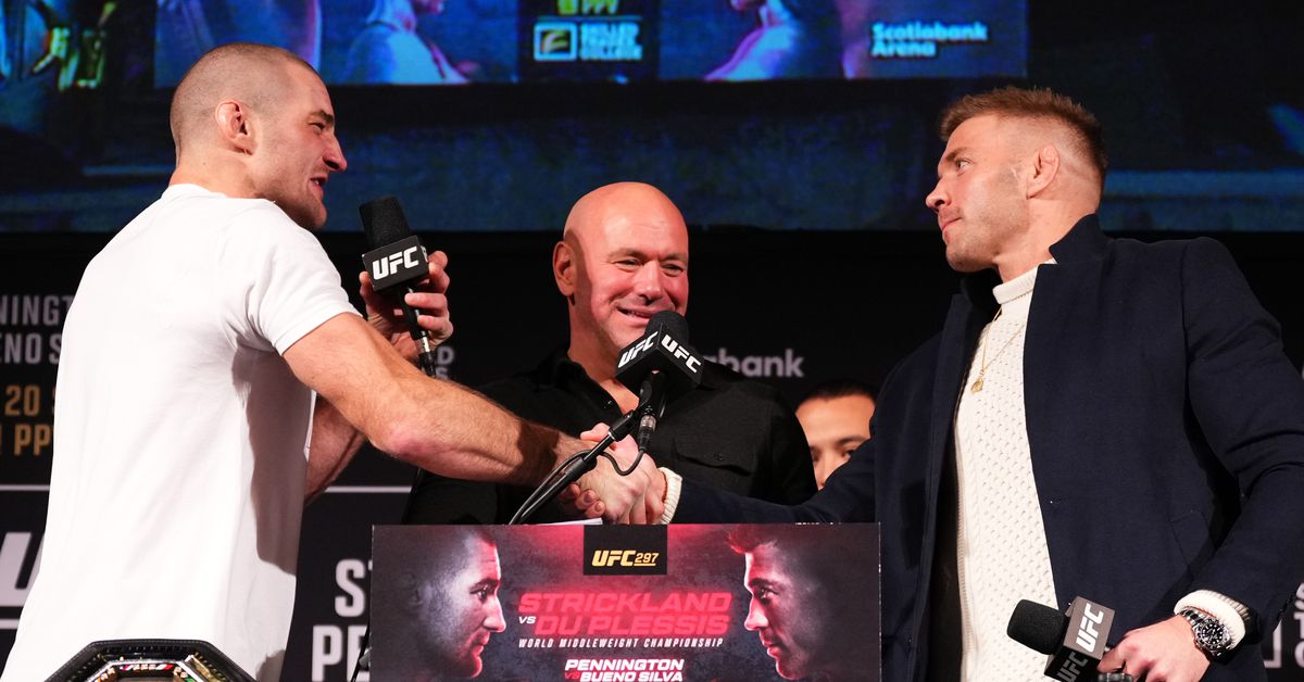 "Sean Strickland's Fiery Exchange and UFC 297 Preview"