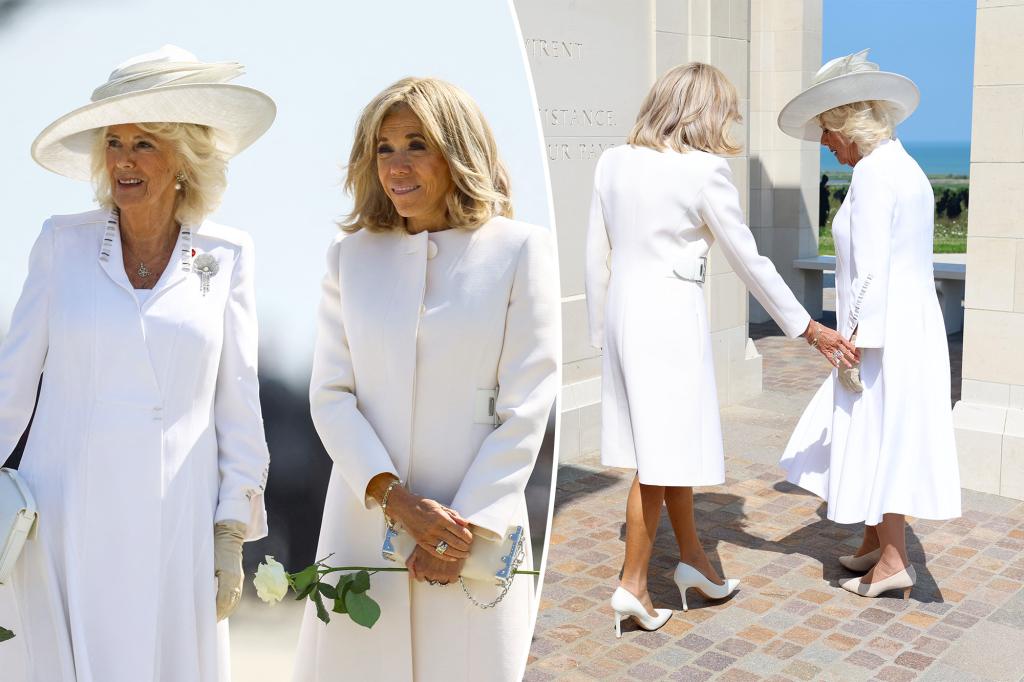 Featured image for "Queen Camilla's Awkward Hand-Holding Snub at D-Day Event"
