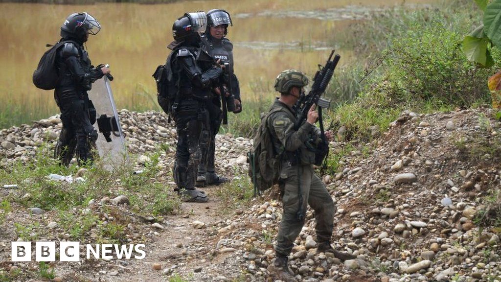 Colombia ends ceasefire with Gulf Clan drug cartel.