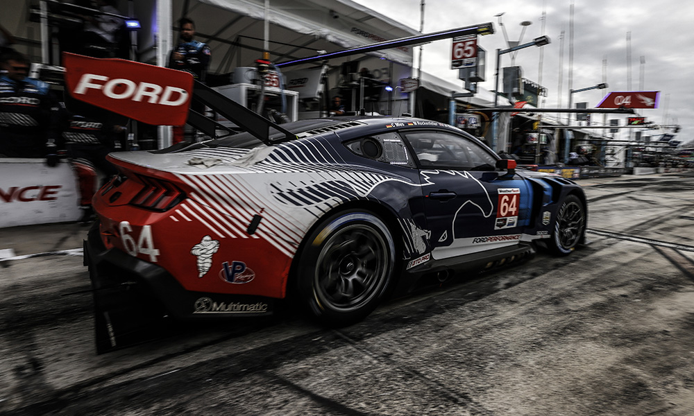 Featured image for "Ford Gains Valuable Insights in Mustang GT3 Debut at Daytona"