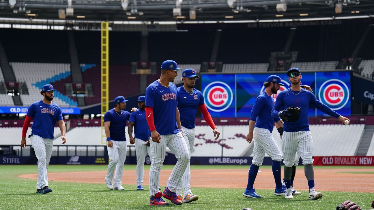 MLB brings Cubs and Cardinals to London Stadium for World Tour.
