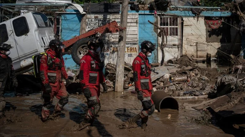 Mexico Floods Kill 64 and Leave 65 Missing as Rescue Efforts Continue