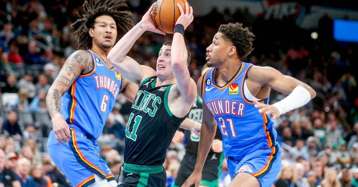 Featured image for "Celtics Clash with Thunder in High-Stakes Showdown at OKC"