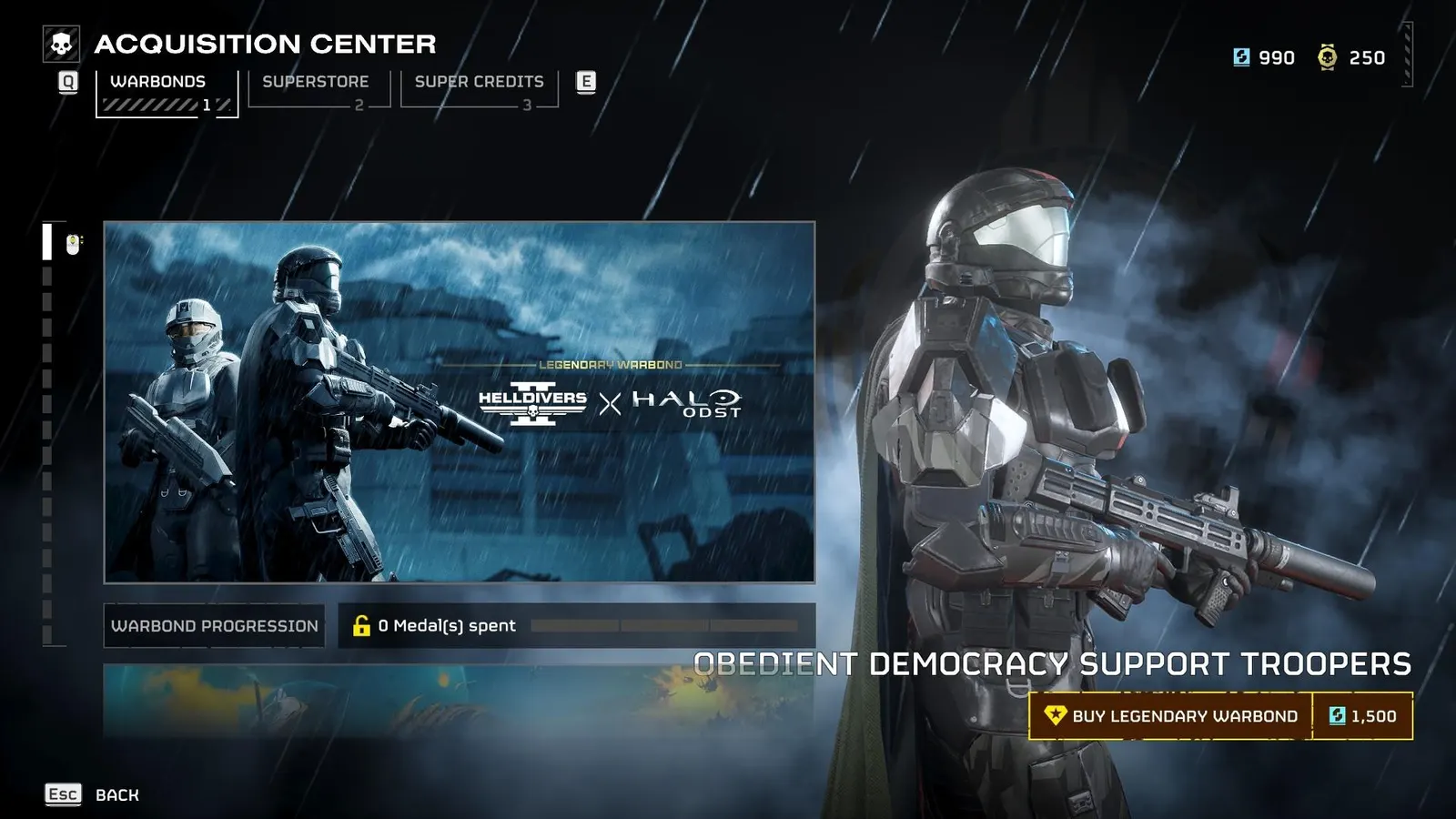 Featured image for Helldivers 2's 'Into the Unjust' Update and Halo Crossover Details