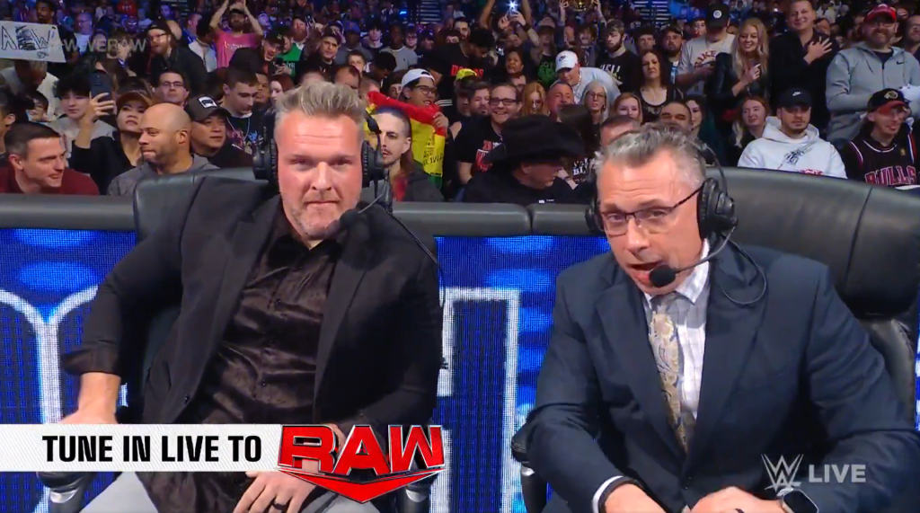 "Pat McAfee Joins WWE Raw Commentary Team Full-Time and Makes Surprise Royal Rumble Appearance"