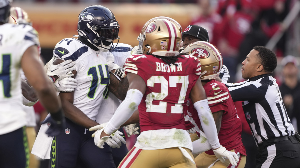 Featured image for "DK Metcalf's Ejection and Frustrating Loss against 49ers"