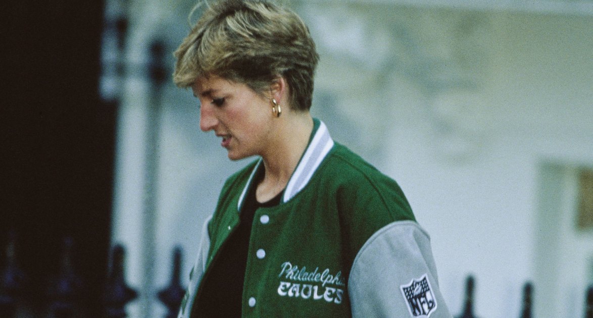 Featured image for Princess Diana's Eagles Jacket: A Symbol of Youthful Motherhood and Fashionable Rebellion